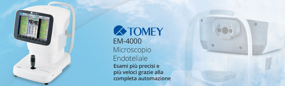 Scopri EM-4000 il nuovo Microscopio Endoteliale della TOMEY