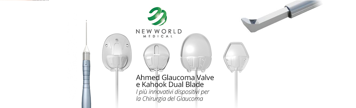 Kahook Dual Blade e Ahmed Glaucoma Valve: innovazione e ricerca tecnologica